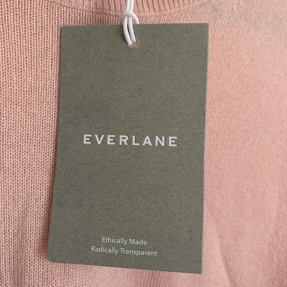 Everlane The Cashmere Sweater Tee in Rose Pink - Picture 10 of 12